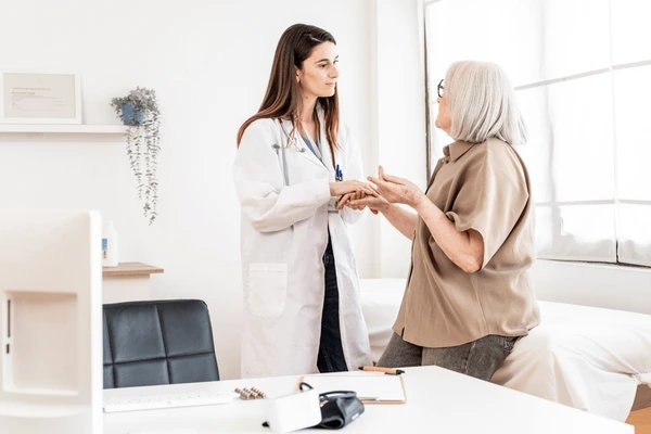 doctor consulting patient medical office 600nw 2688448955